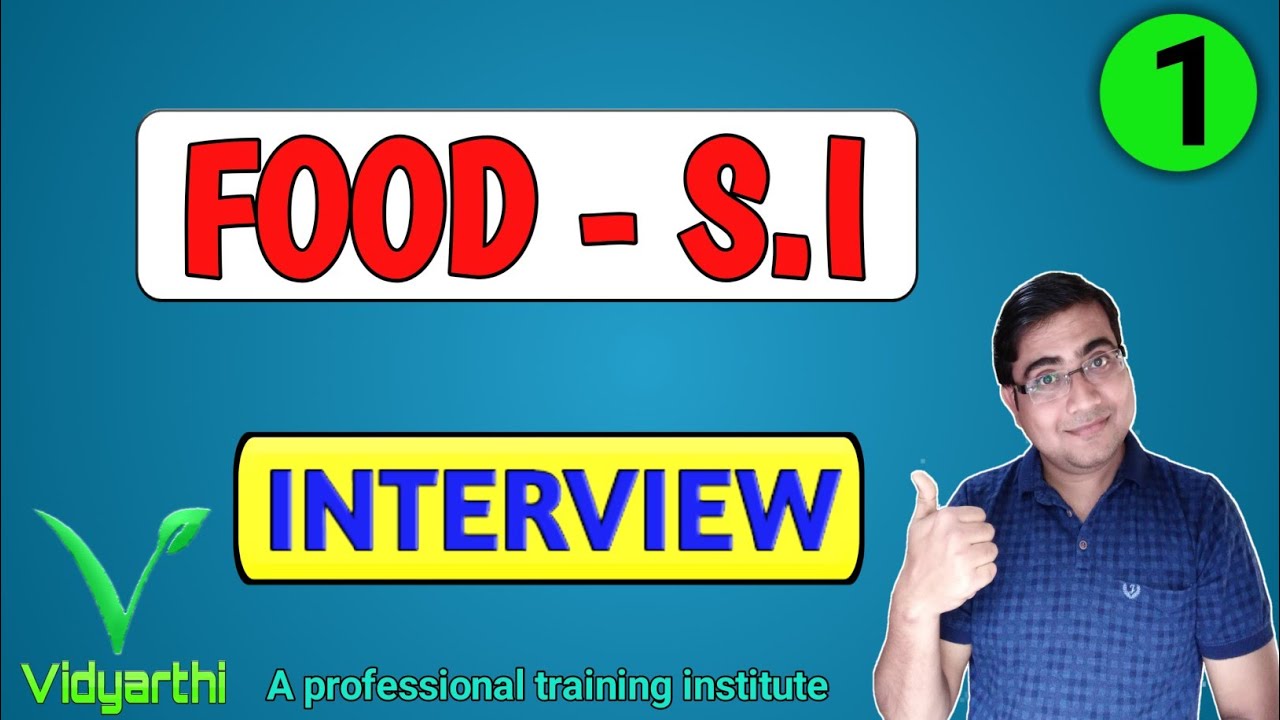 Food - S.I Interview - 1