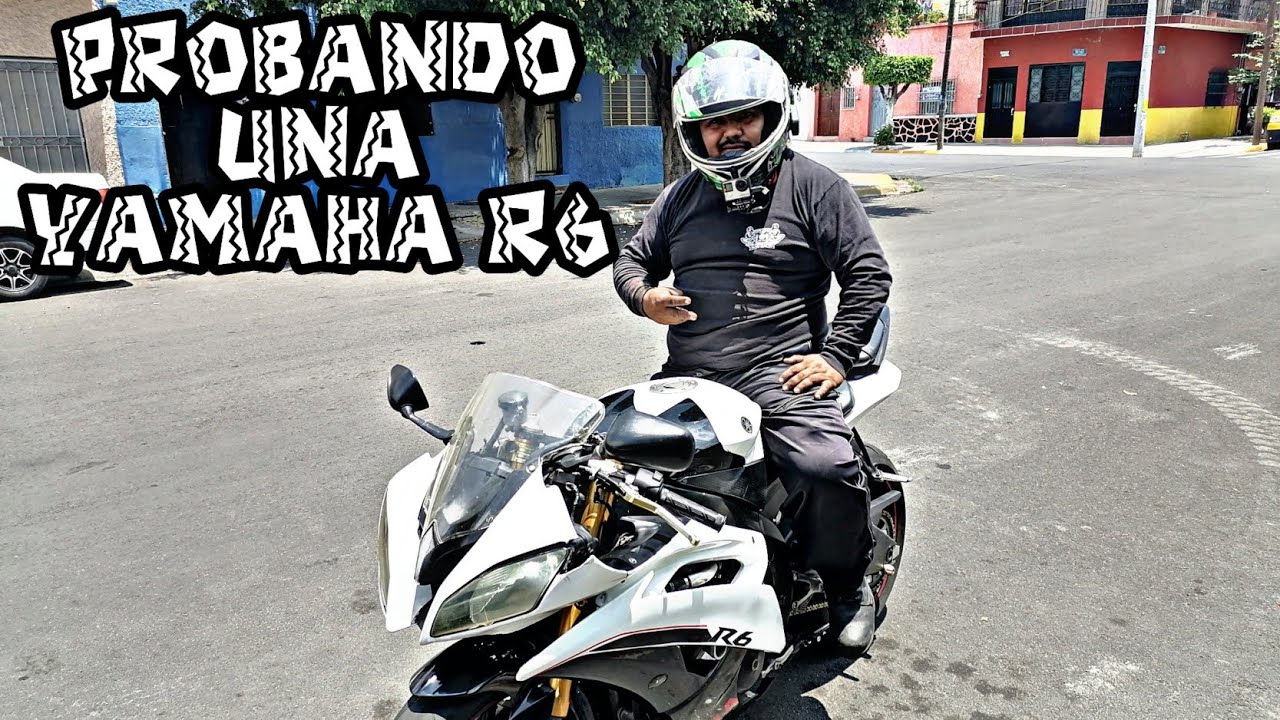 YAMAHA R6/MANEJANDO EN CIUDAD/UNA DEPORTIVA MUY DIVERTIDA/TEST DRIVER