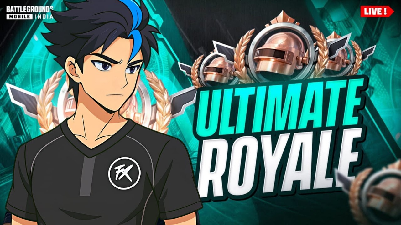 FULL RUSH GAME ULTIMATE ROYAL RANK UP PEERLESS TO LEGEND LET's GO! #bgmi #livegameplay #live #viral