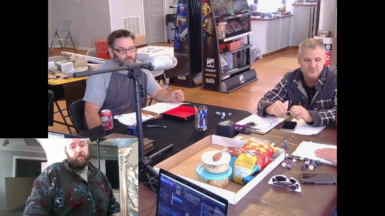 Dungeons and Dragons Stream with friends at the 