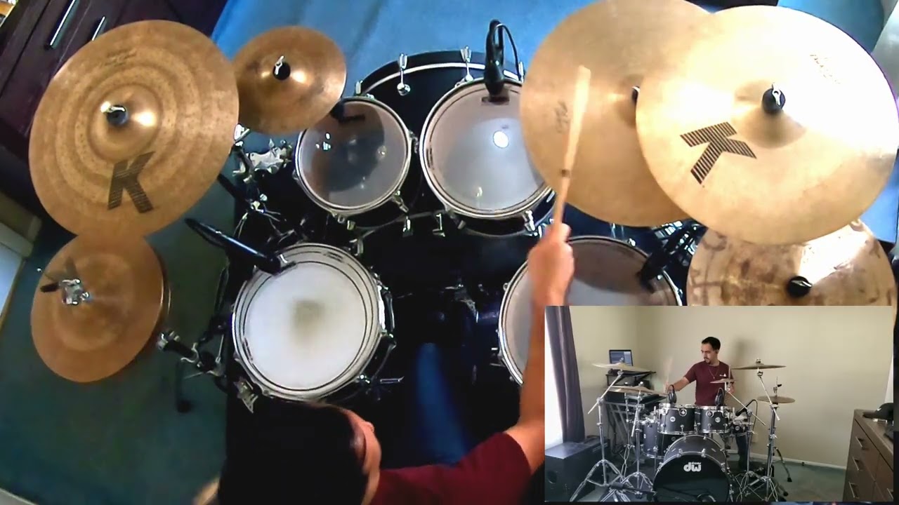 El Poderoso De Israel Medley, Marco Barrientos Drum Cover By David Lozano