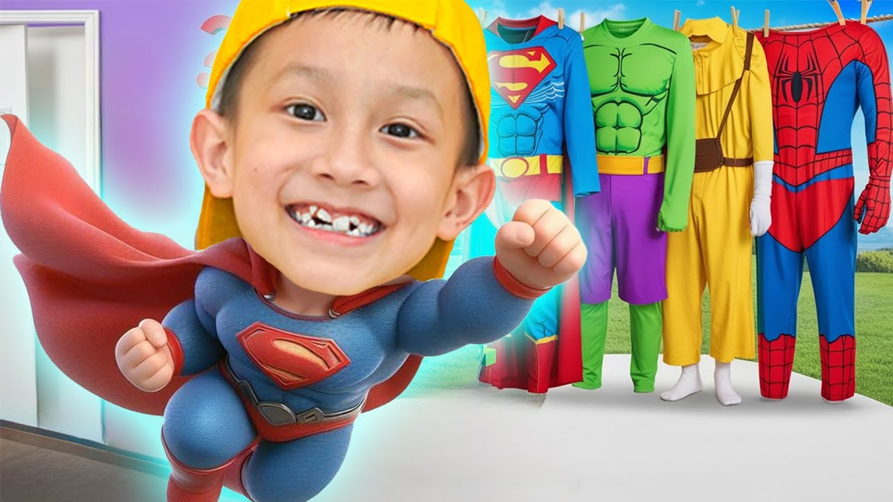 Niños se Vuelven HÉROES con Poderosos Disfraces de Superhéroes | BooTiKaTi Show ESP