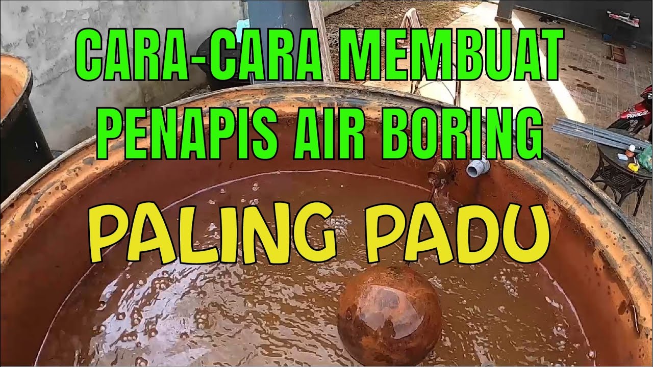 Air Boring Part 1 : Sistem Penapis Air Boring Kelantan Paling PADU. Selamat Tinggal Air Karat!
