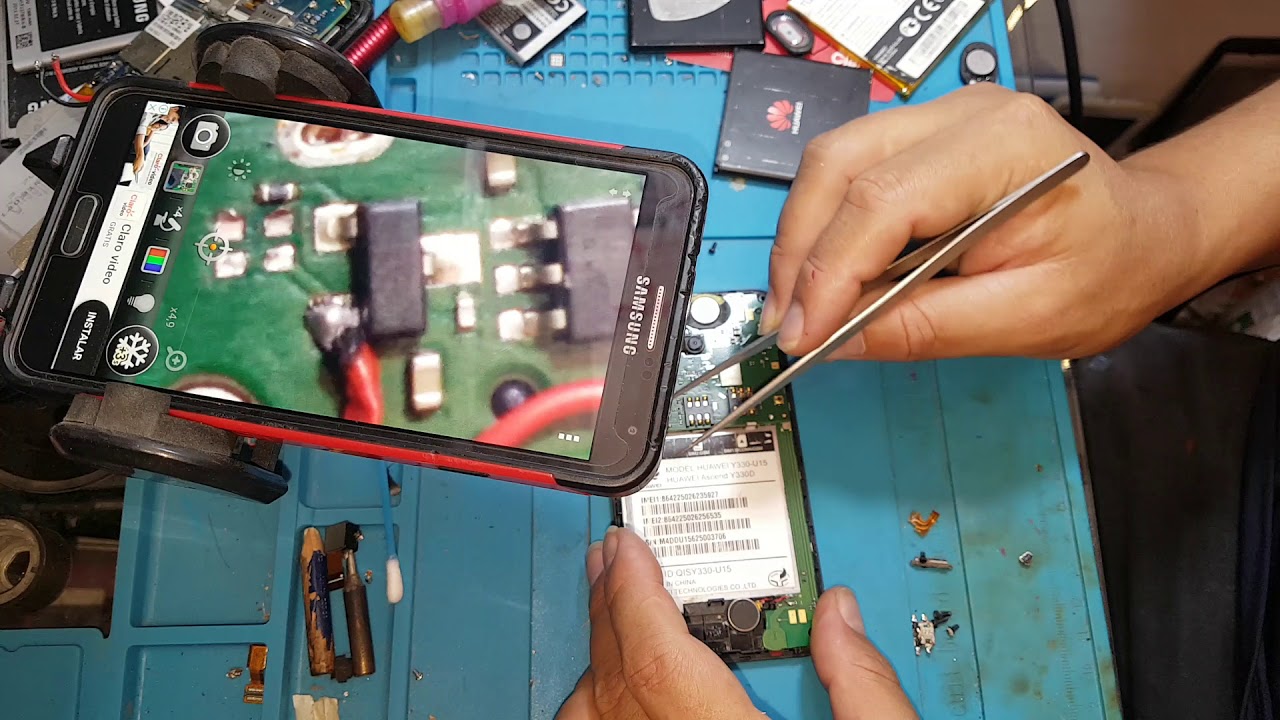 huawei y330 no carga o carga falsa