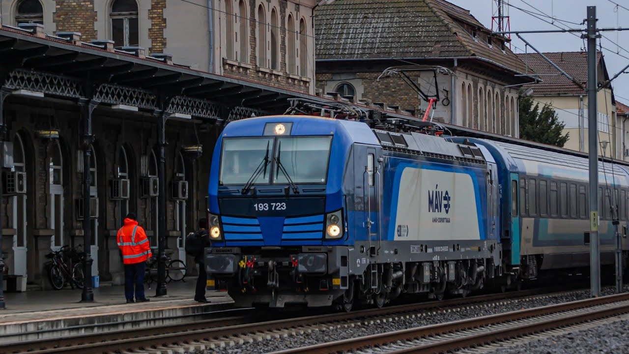 Locomotiva electrică / Electric locomotive Siemens Vectron BR.193 723 MAV H-Start in / &icirc;n Curtici