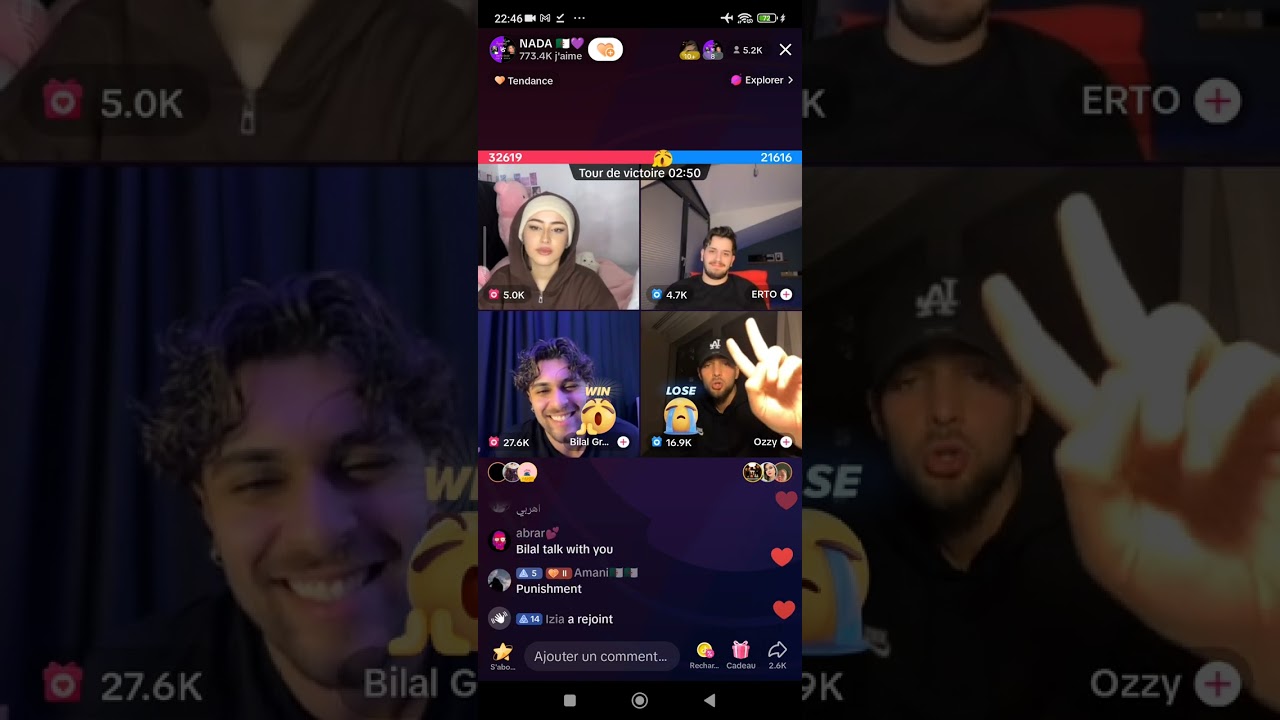 بث مباشر 🔴 Nada مع bilal و Ozzy و Erto في جولة رباعية سولوها فين تعلمتي الغة تركية 🤔