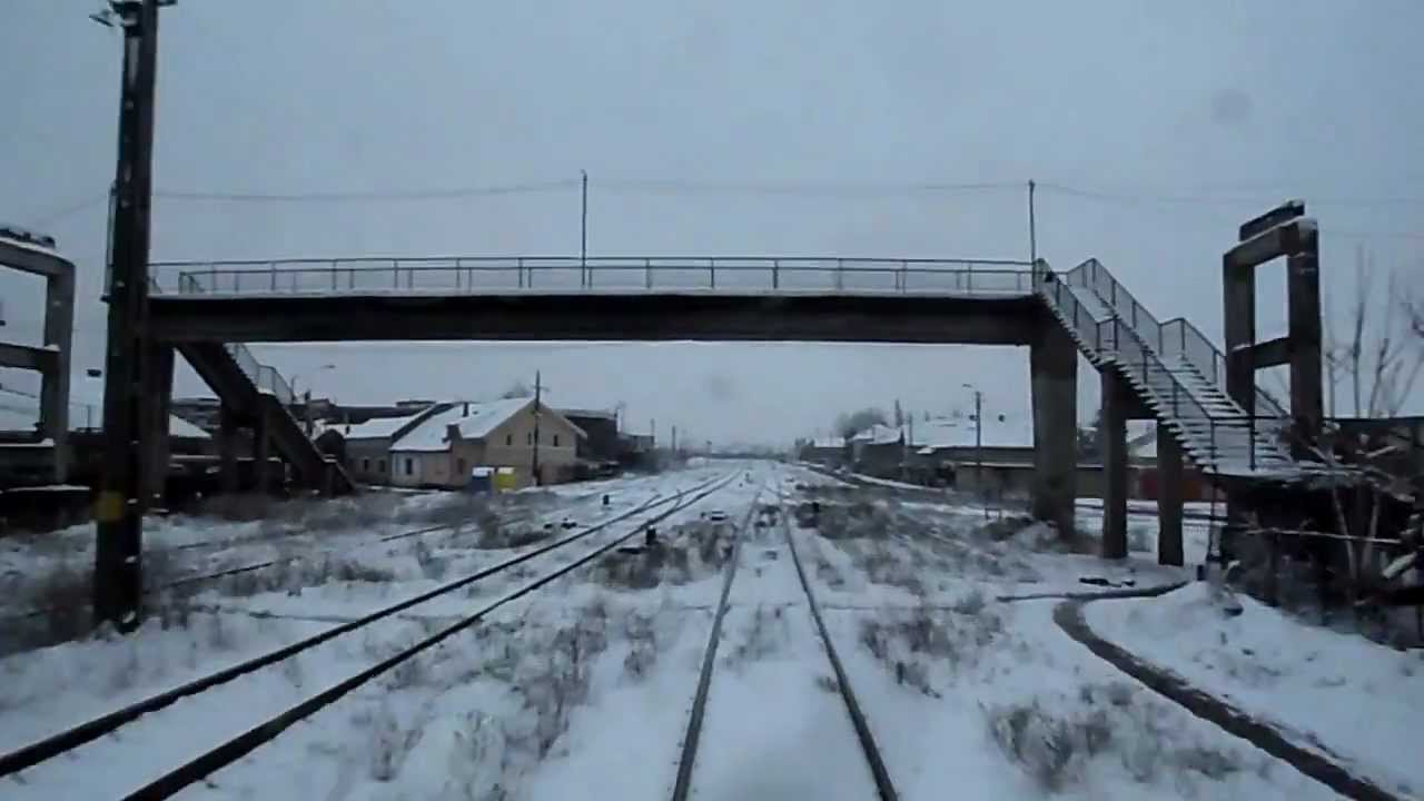 [L309] Oradea - Baile Felix - Cordau h. Winter Cabview (3x - 6x Timelapse)