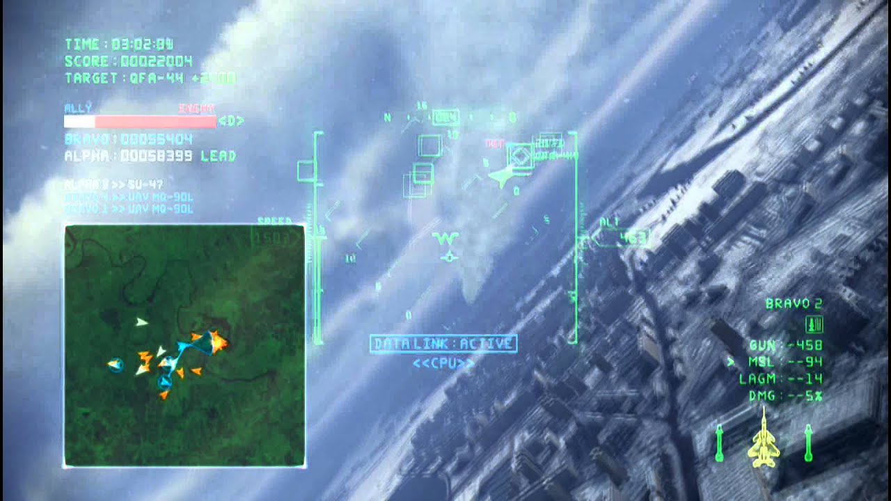 エースコンバットインフィニティ攻略#67-#3 Moscow Battle 蝶使い撃墜 ACE COMBAT INFINITY