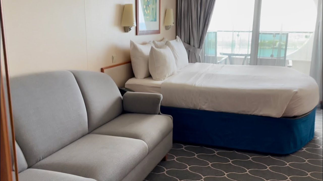 Royal Caribbean Category 1B Spacious Ocean View Balcony on Adventure of the Seas Stateroom 9552