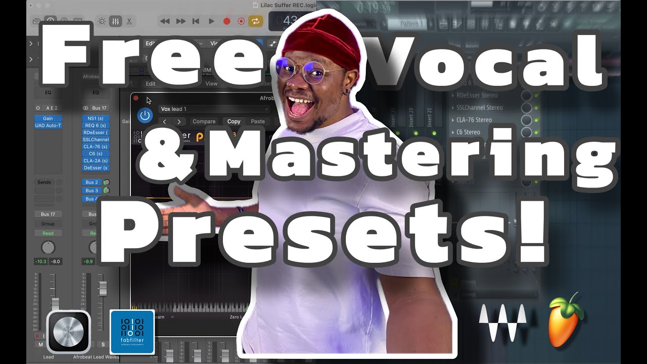 Vocal & Mastering Presets for Logic Pro X / FL Studio Users 🤯🎚️🔥