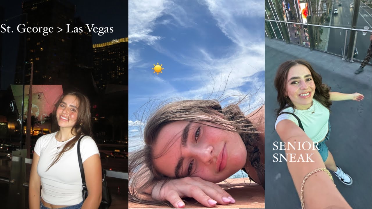 Going to Utah + Vegas with friends! | cliff jumping🏔️, pool days👙, the strip🌃