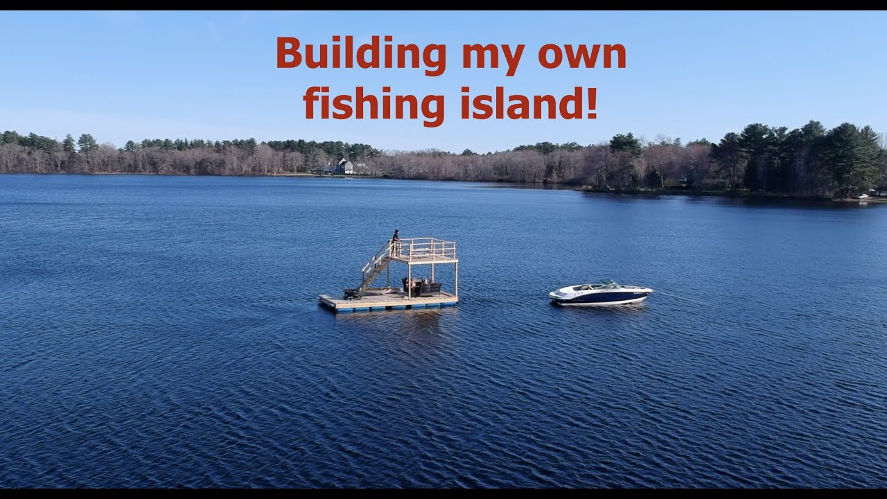 DIY building Floating dock with plastic barrels inspired by RCLifeOn Youtube channel