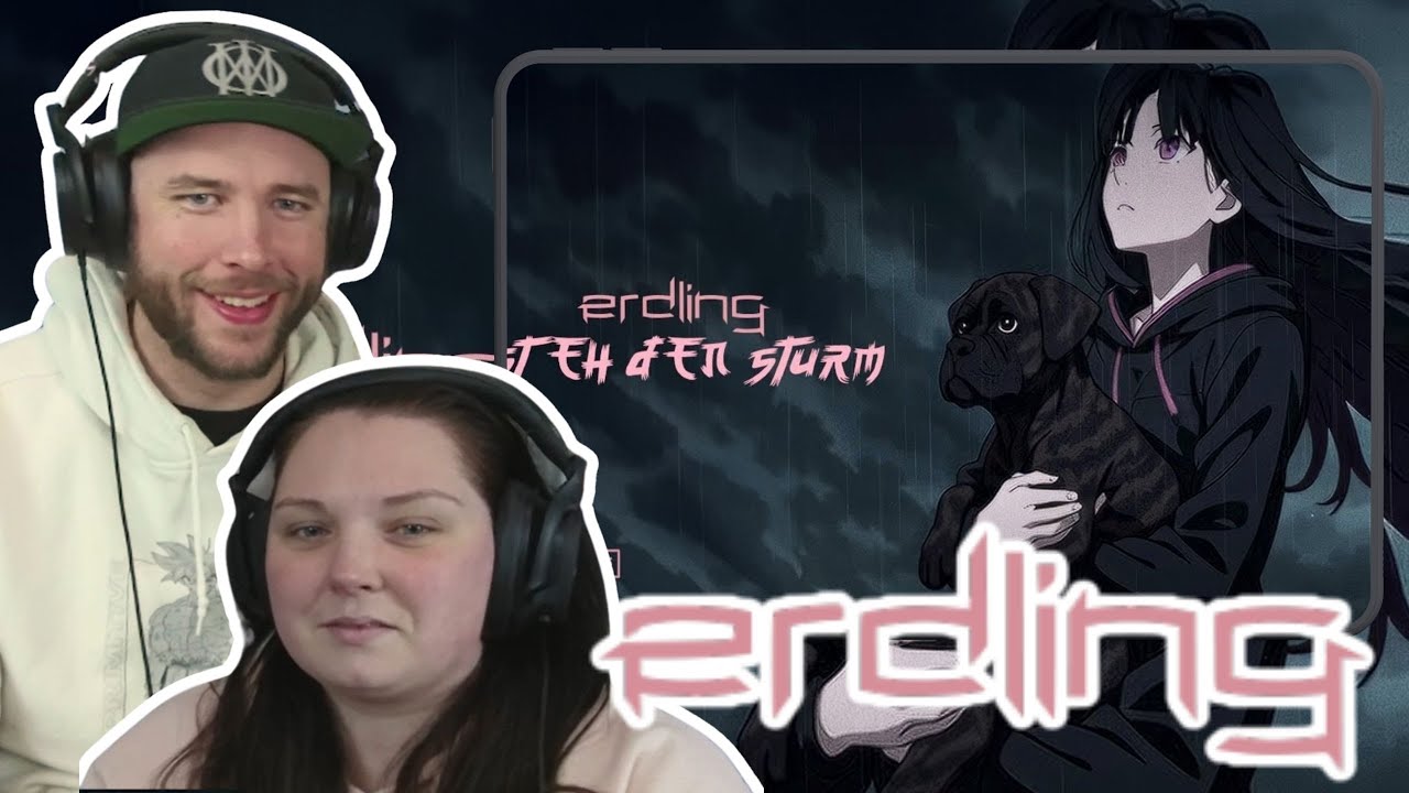 ANIME METAL! | Erdling - Steh den Sturm (Official Music Video) | COUPLE REACT