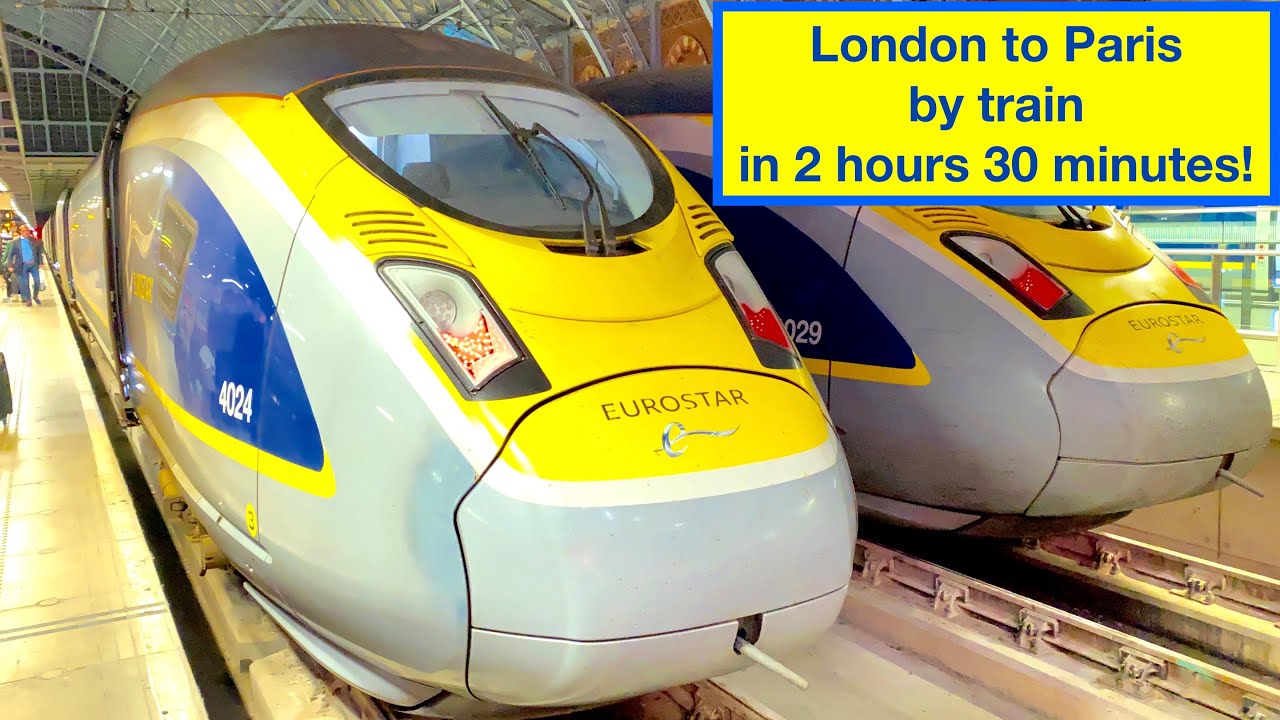 Eurostar Standard Class Review | London St Pancras Intl to Paris Gare du Nord via Channel Tunnel
