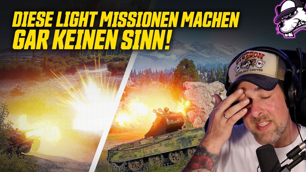 These light missions make no sense at all! [World of Tanks - Gameplay - German]