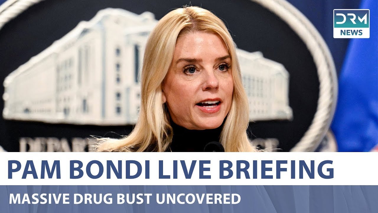 Pam Bondi Announces Major Drug Bust | Federal Operation Revealed | AC14