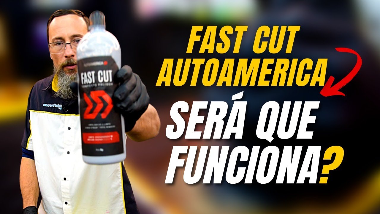 Polimento Perfeito 1 Produto e 2 boinas Fast Cut AutoAmérica!