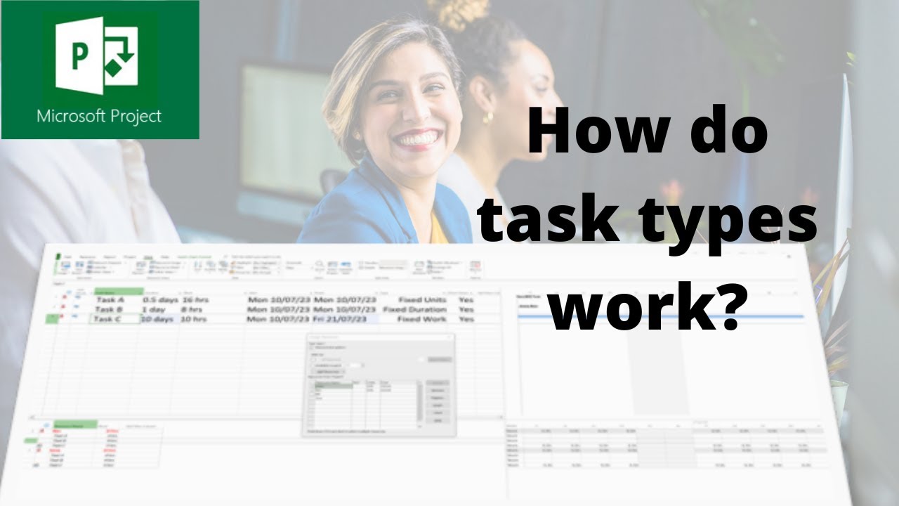 Понимаете ли вы типы задач и как они работают в Microsoft Project?