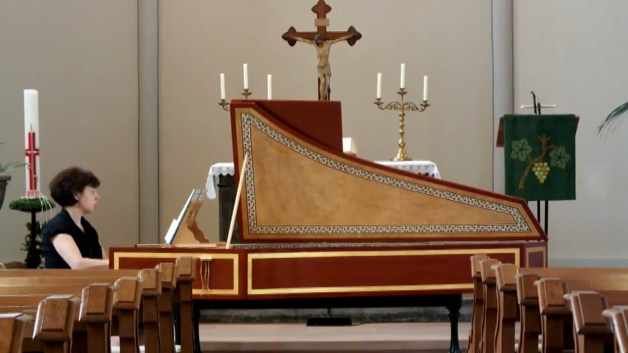 Dietrich Buxtehude Aria with 32 Variations La Capricciosa Brigitte Hertel Harpsichord