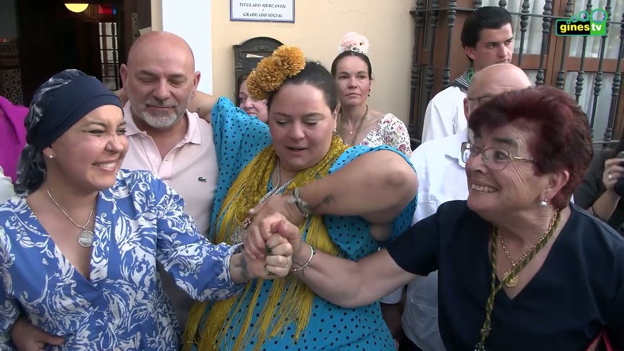 💚 ‘Al ROCÍO con GINES 2024’ 💛 ENTRADA EN EL PUEBLO (COMPLETO).