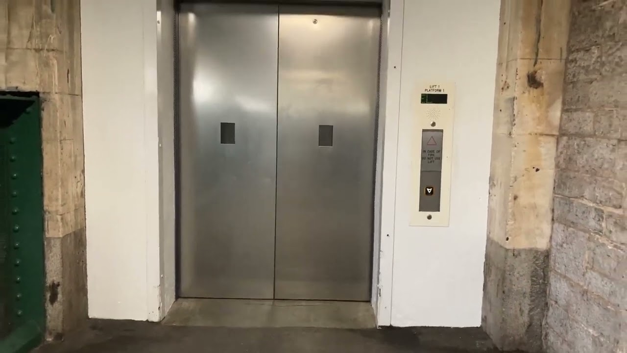 Riding all the Elevators at Exeter St. David’s Station