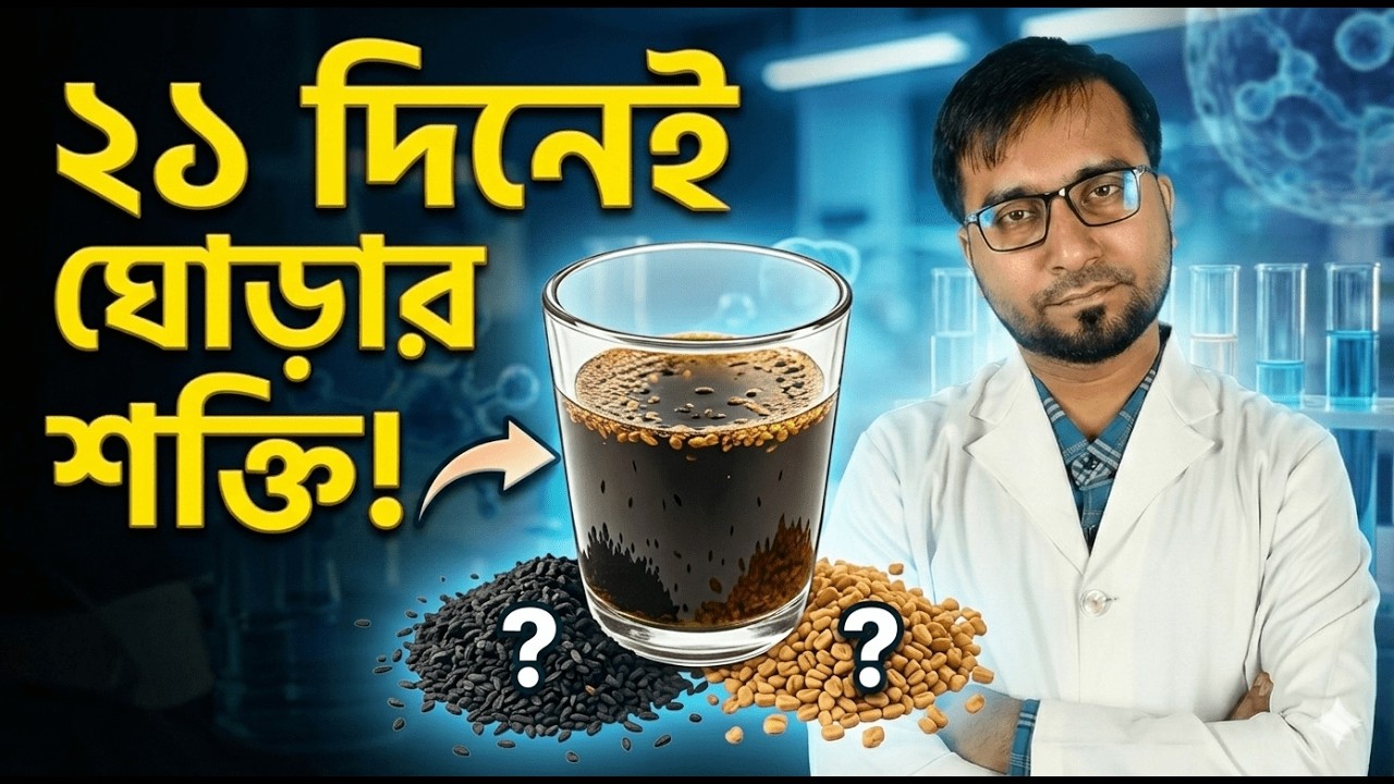 কালোজিরা-মেথি মেটাবলিক থেরাপি: তৈরি ও খাওয়ার সঠিক পদ্ধতি | Kalojira & Methi Benefits