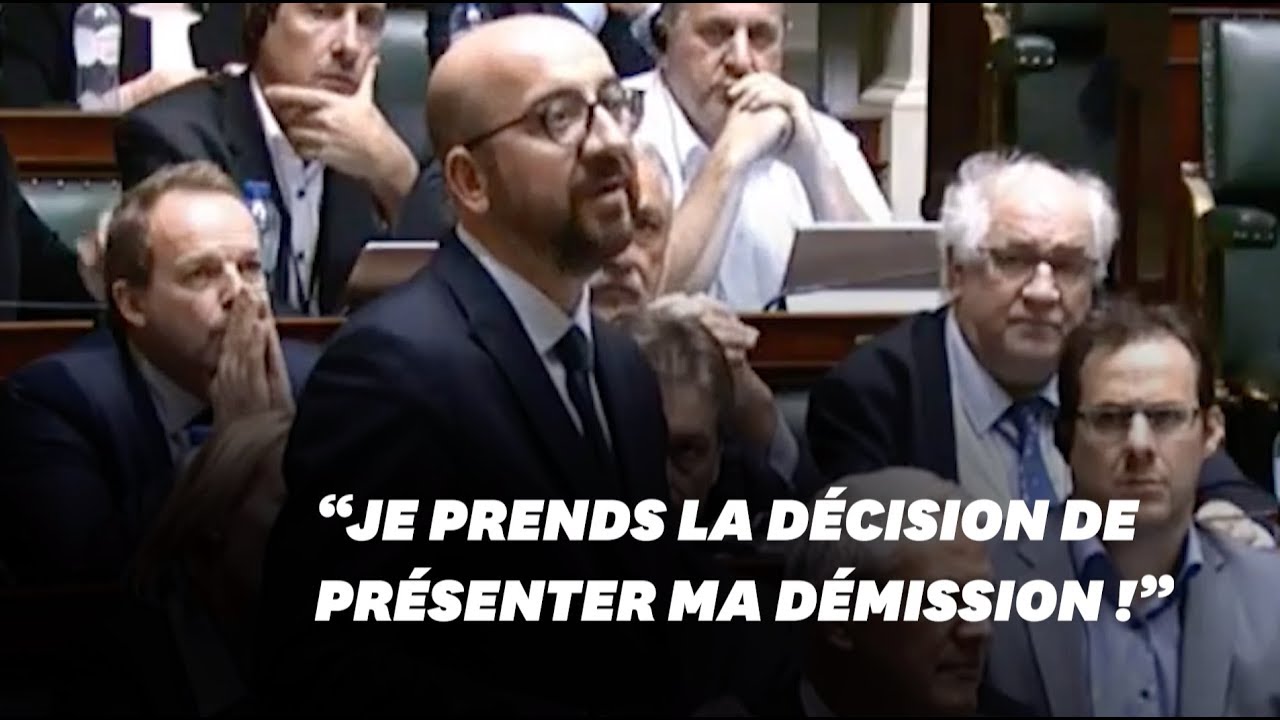 Le Premier ministre belge Charles Michel démissionne