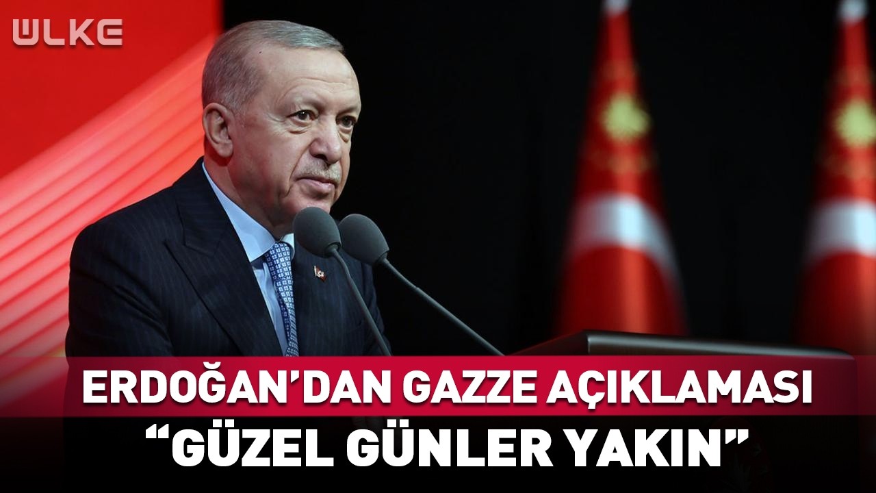 Erdoğan'dan Gazze Açıklaması! Güzel Günler Yakın... #sondakika
