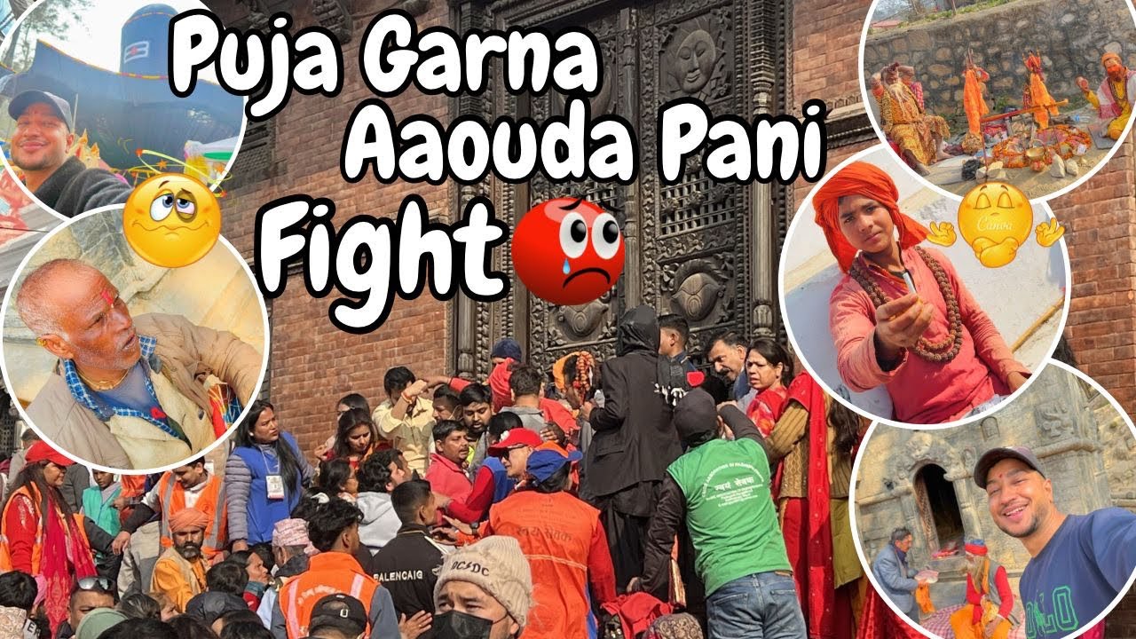 Mandir Ma Puja Garnu Ko Satta Fight Garxan 🤯 Happy Shiva Ratri 😊