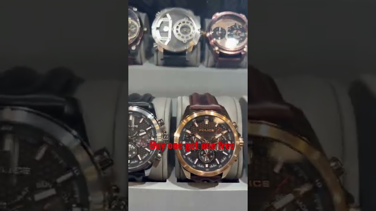 POLICE WATCH BUY ONE GET ONE FREE #dubai #tamil #trending #shorts #policewatch