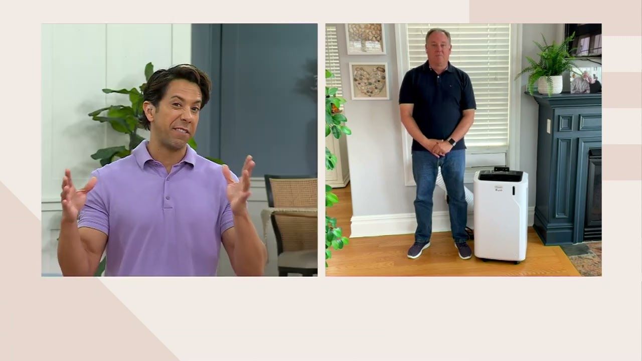 DeLonghi 11,500 BTU (6,700 DOE) 3-in-1 Air Conditioner on QVC