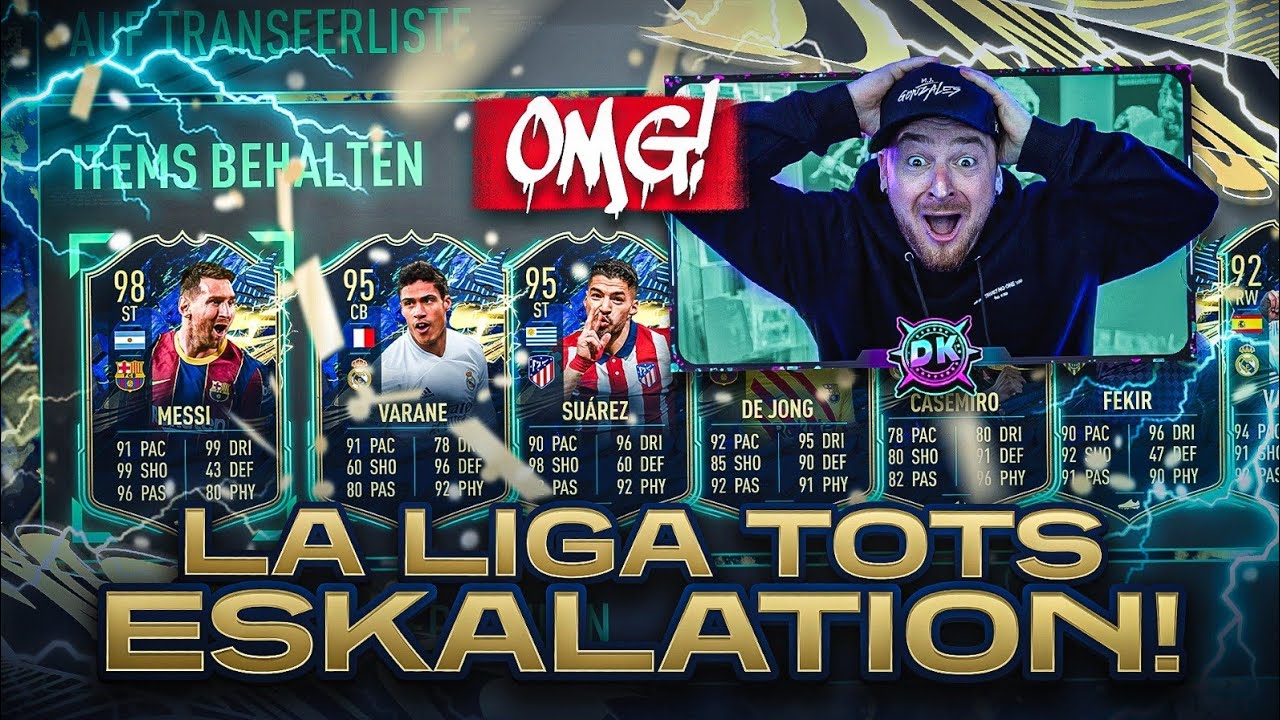 OMG! WIR HABEN IHN 😍 BEST OF LALIGA TOTS PACKS 🔥 FIFA 21 TOTS Pack Opening