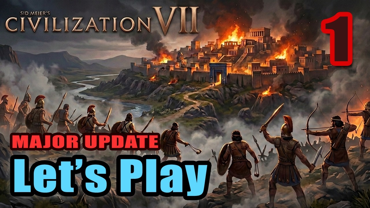 I finally got to play the Major Update for Civilization 7 - Turn Based 4X Strategy - Full Gameplay