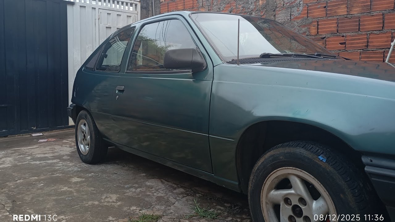 Pintura do Kadett pronta finalizada com sucesso