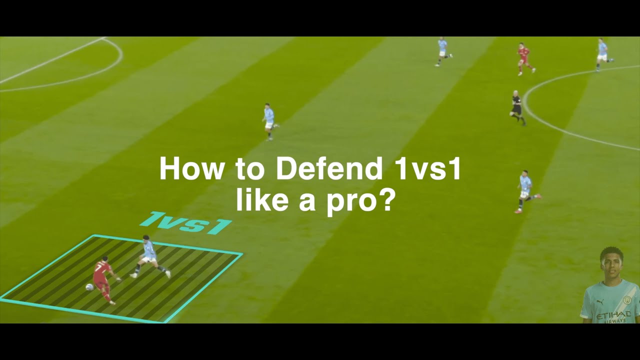 Side back 1v1 defend (사이드백 1vs1 원칙)