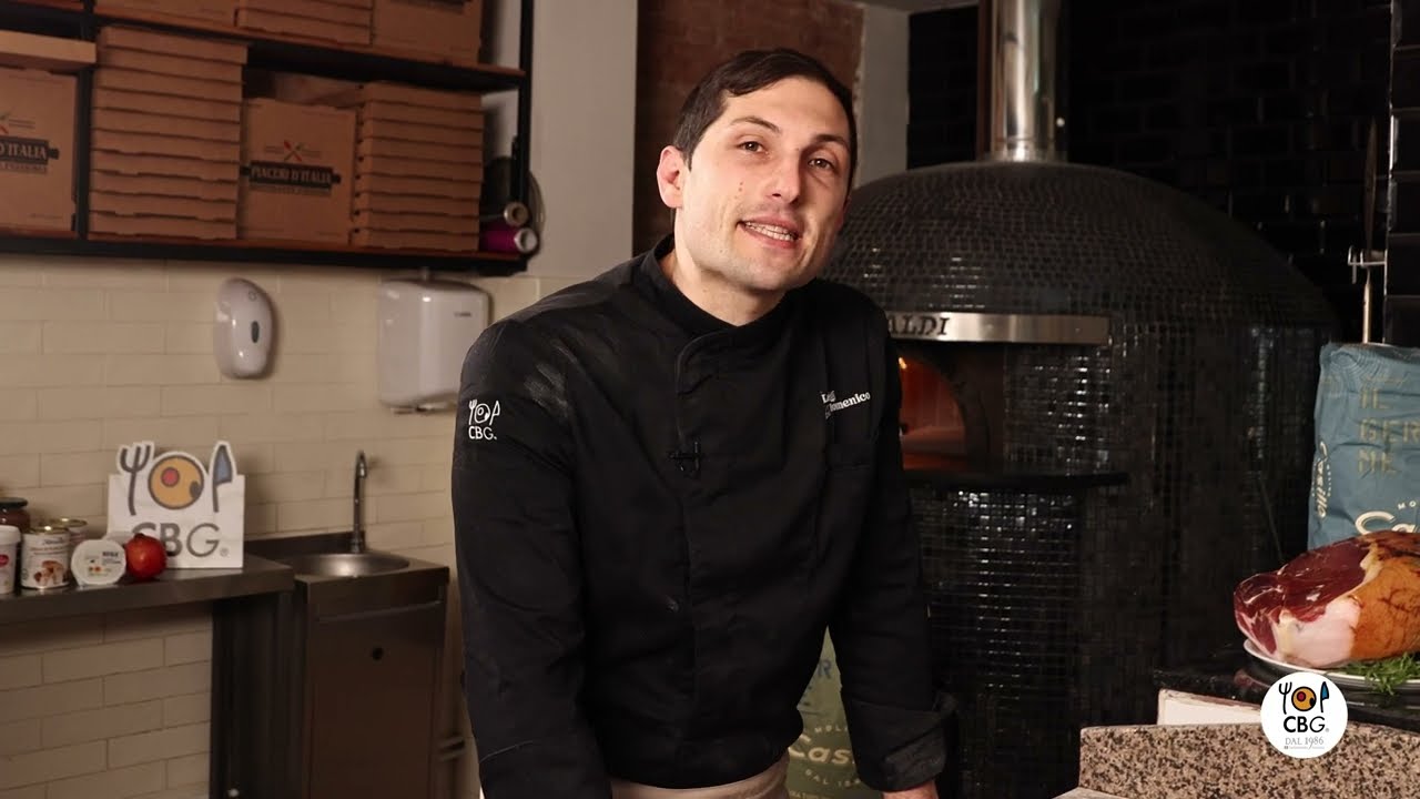 VIDEORECETA DE FOCACCIA JAMON DE PARMA PARMESANO Y HIGOS CON LUIGI DI DOMENICO