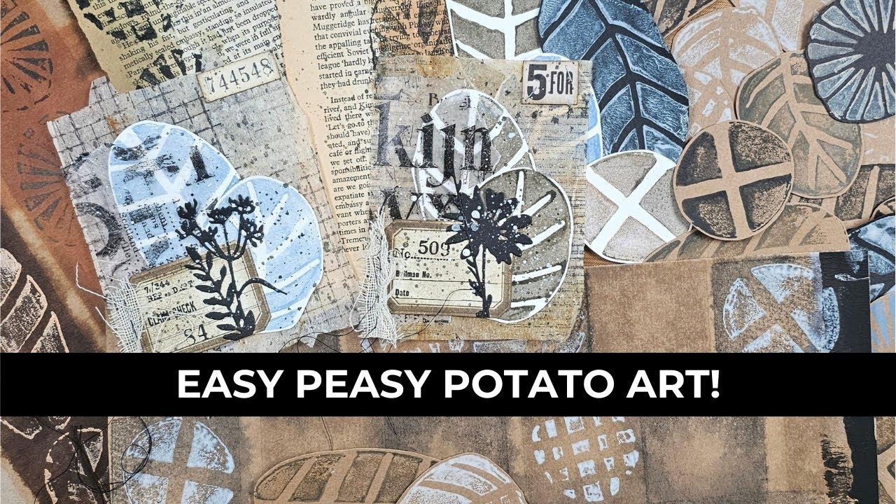 Easy Peasy Potato Art!
