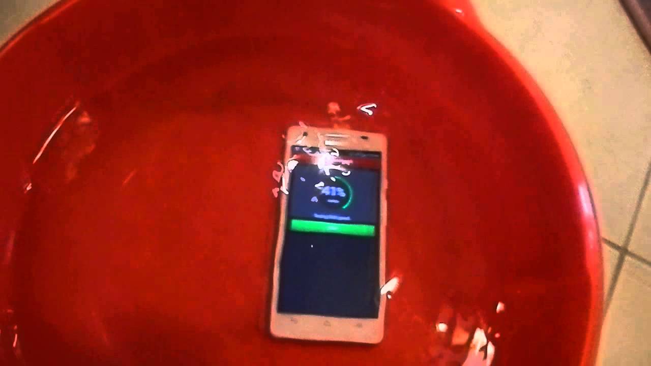 A waterproof AnTuTu Benchmark test - Huawei Honor 3