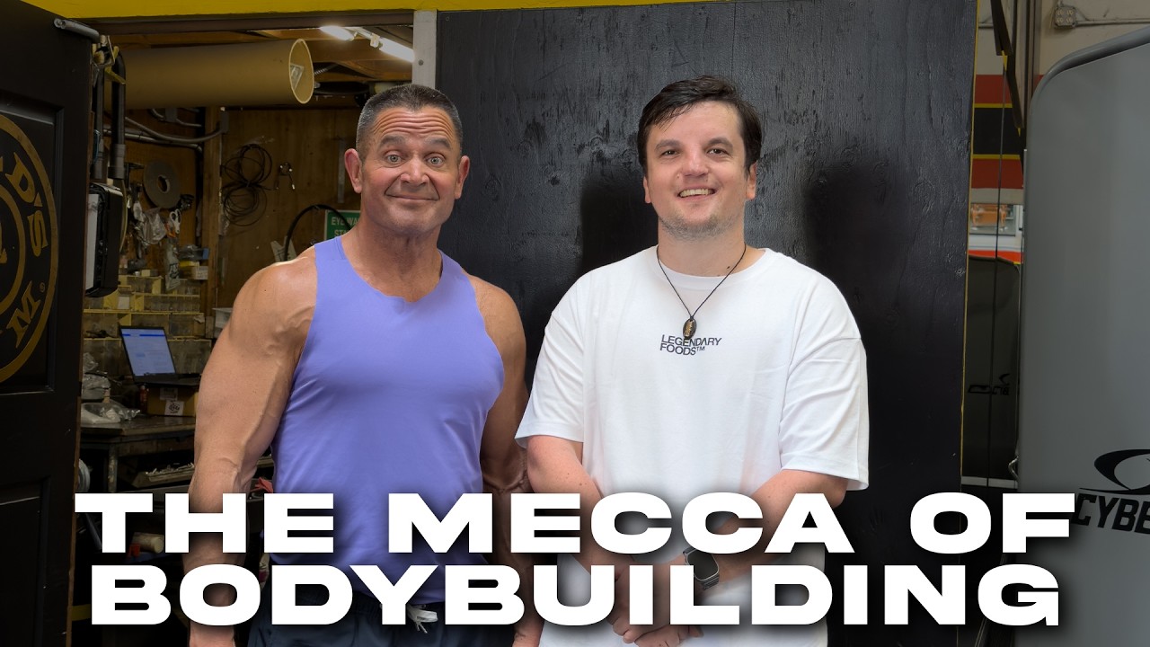 Я отвёз своего сына в Мекку бодибилдинга.