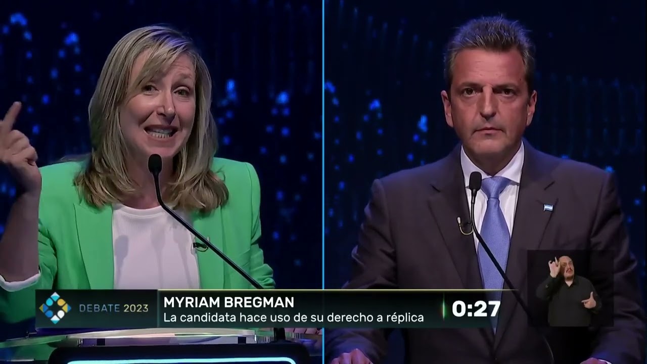 Debate presidencial 2023: los candidatos exponen sobre el tema ECONOMÍA