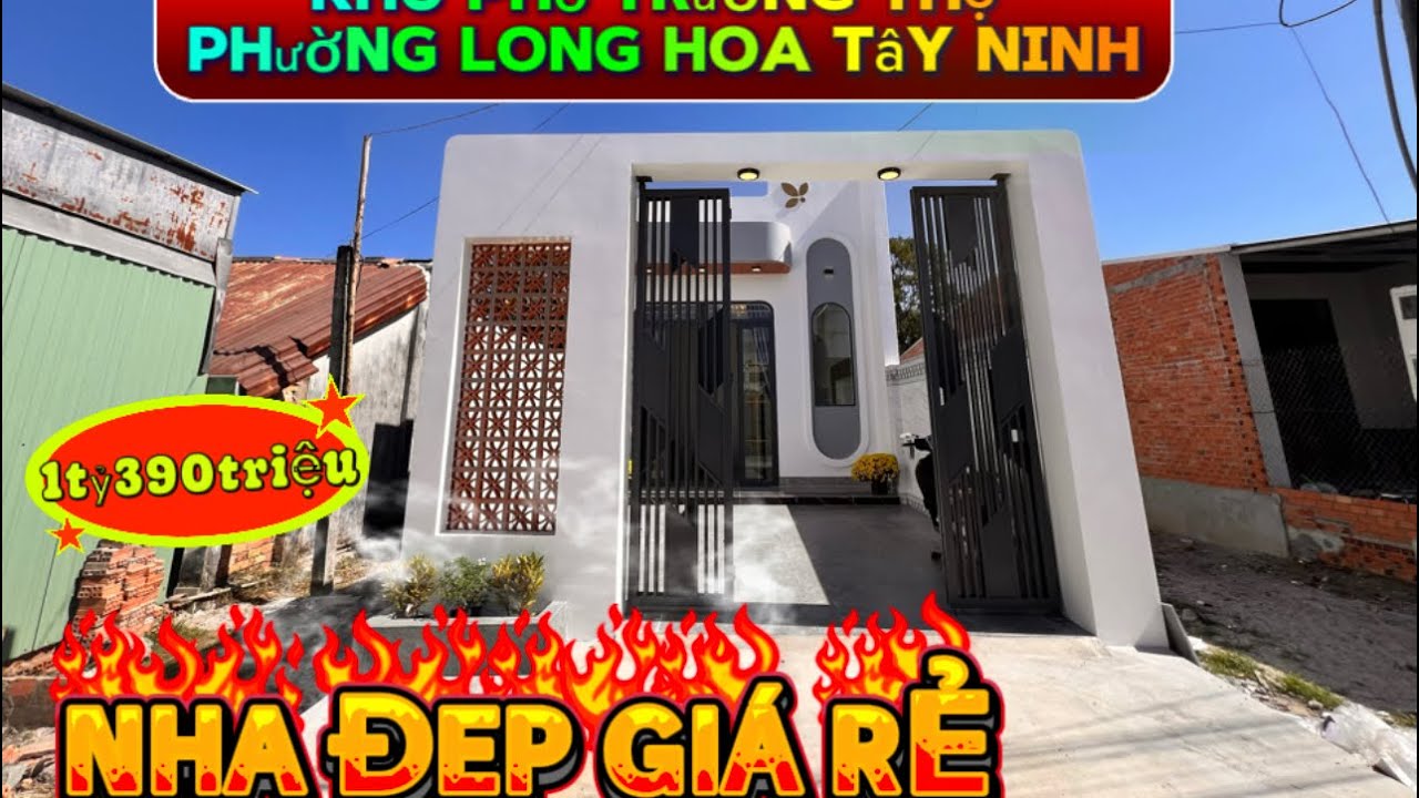 NHÀ CẤP 4 HIỆN ĐẠI – LONG HOA, TÂY NINH 