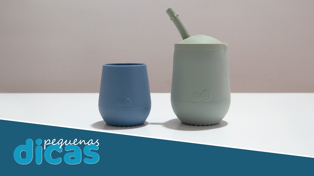 Ep. 38 #pequenasdicas - Ezpz Tiny Cup e Mini Cup com palhinha | bybeb&eacute;