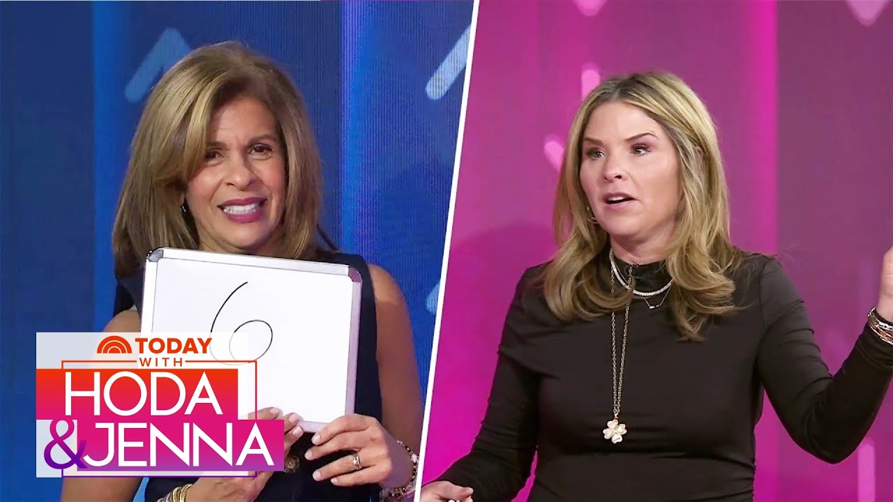 Hoda and Jenna guess ‘Higher or Lower’ in Hoda-themed trivia