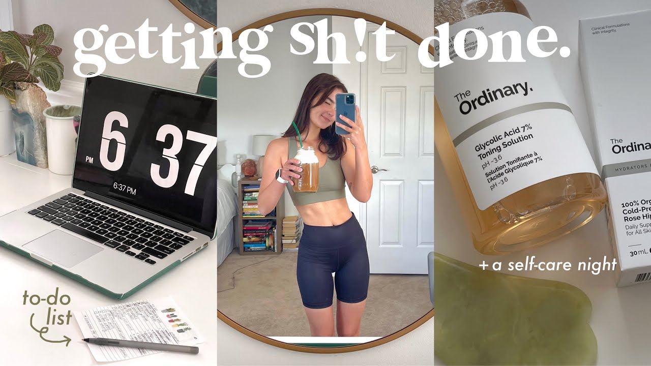 complete my to-do list with me AGAIN (cleaning, groceries, self-care, etc.)