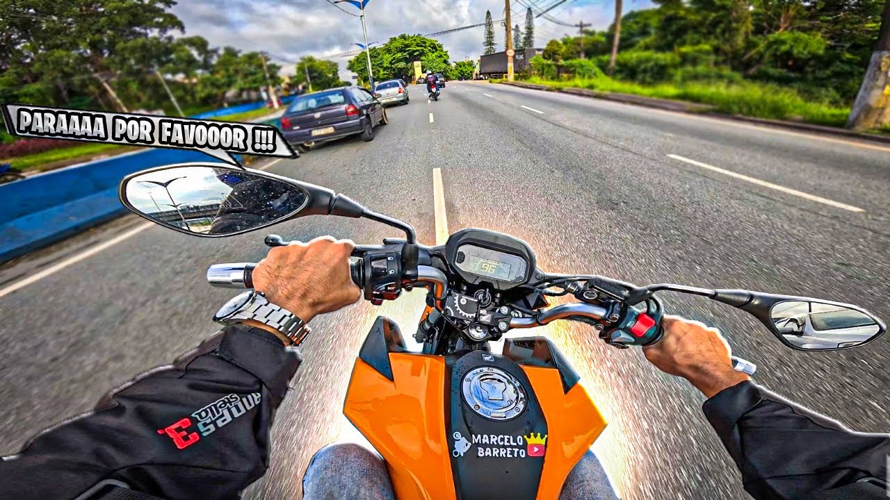 A MOCHILINHA PASSOU MAL NA GARUPA DA TITAN 190 COM ESCAPE DORE E MÓDULO ATHLON