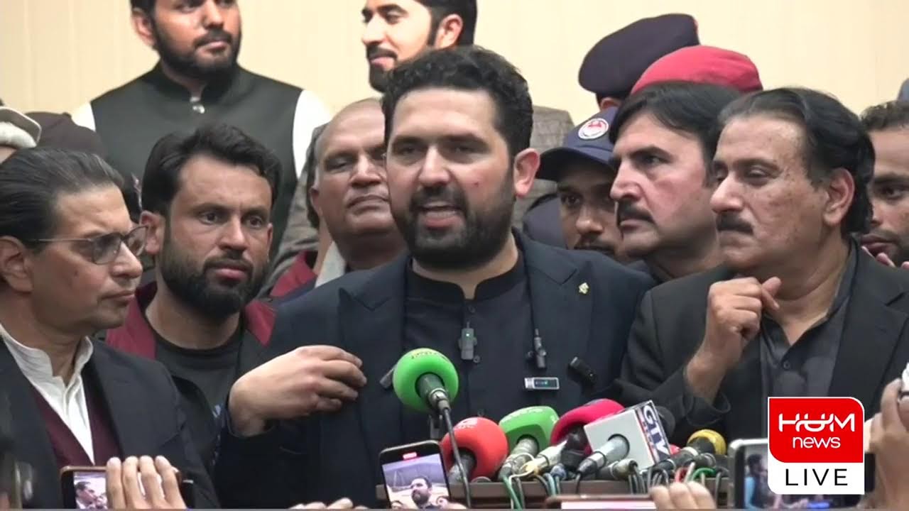🔴𝗟𝗶𝘃𝗲: CM KP Sohail Afridi Media Talk | PTI News