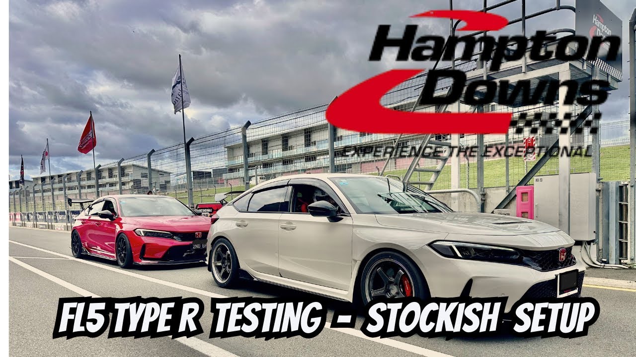 Stockish FL5 TypeR Testing Run at Hampton Downs