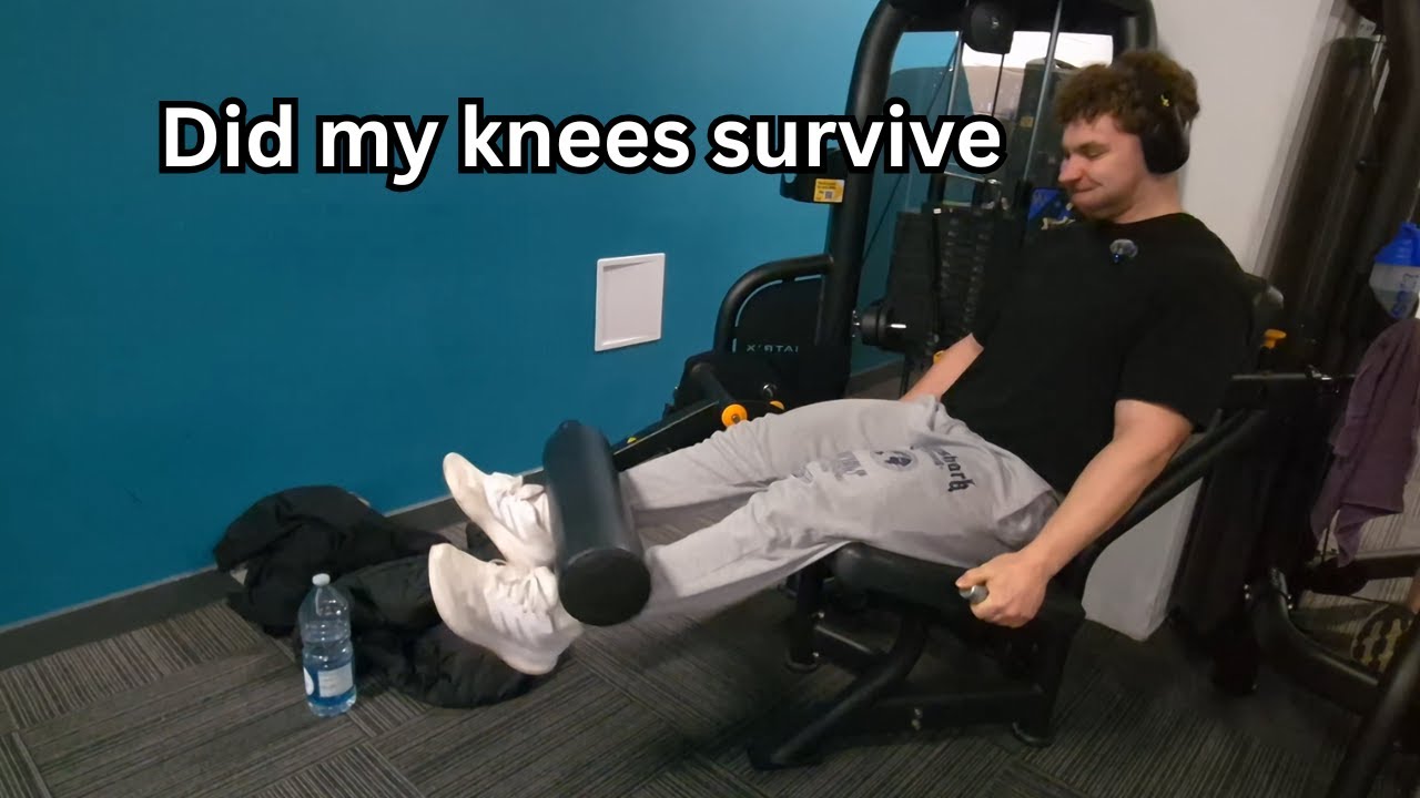 The Great Calorie Depression Day 7 - Making walking harder Leg day