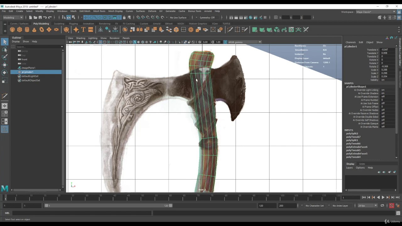 Anima Okul | Ders 1 Autodesk Maya Giriş