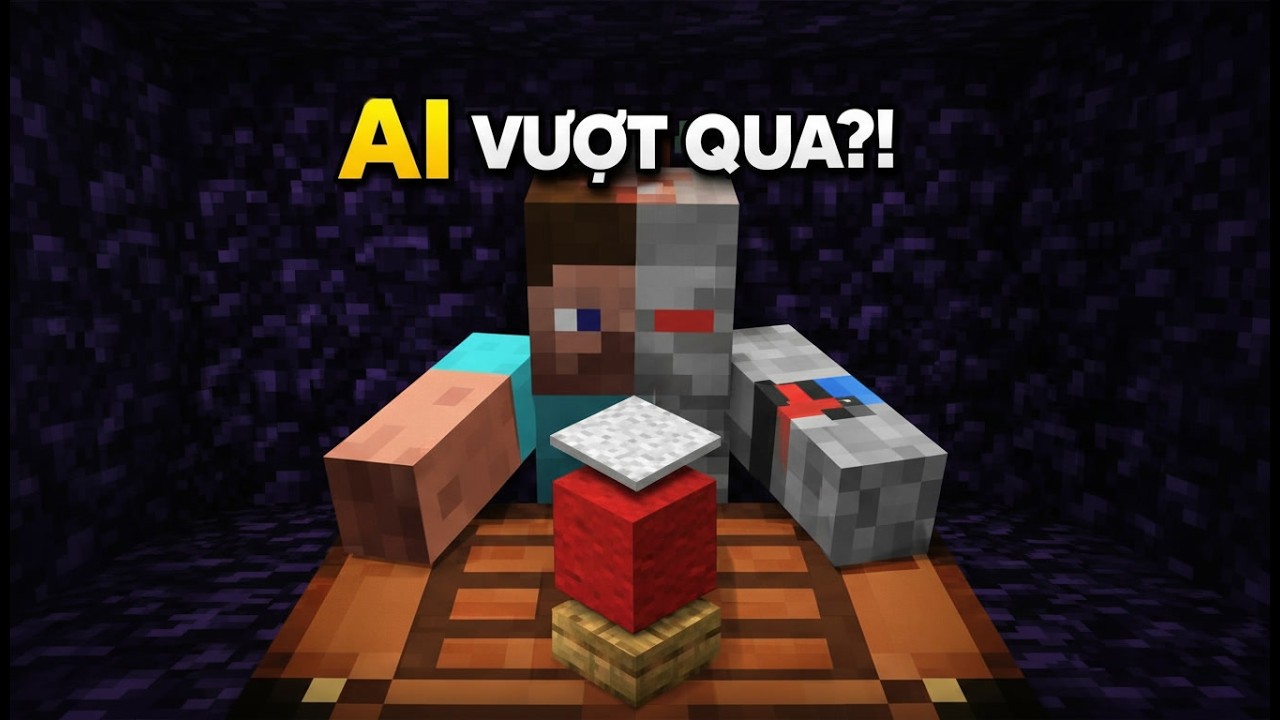 AI có thể vượt qua các thử thách Minecraft này không?
